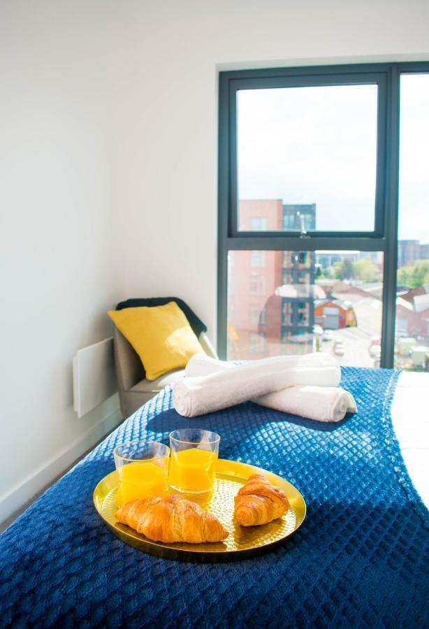 Exoticstay Apartments - Ultra Luxe Top Floor Suite - City Centre Apartment With Cube View - Smart 4K Tv With Ultrafast Wifi & Netflix 버밍엄 외부 사진