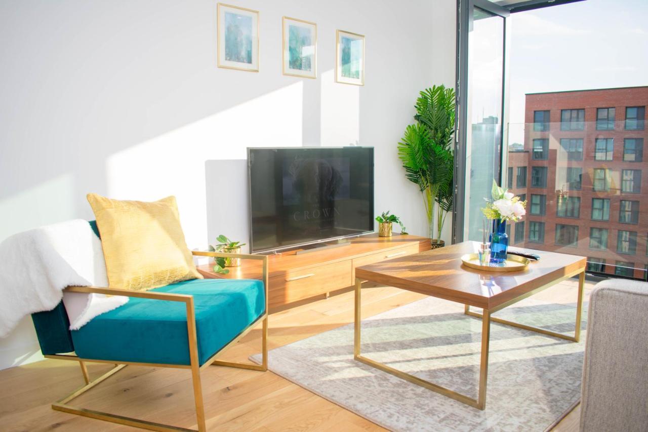 Exoticstay Apartments - Ultra Luxe Top Floor Suite - City Centre Apartment With Cube View - Smart 4K Tv With Ultrafast Wifi & Netflix 버밍엄 외부 사진