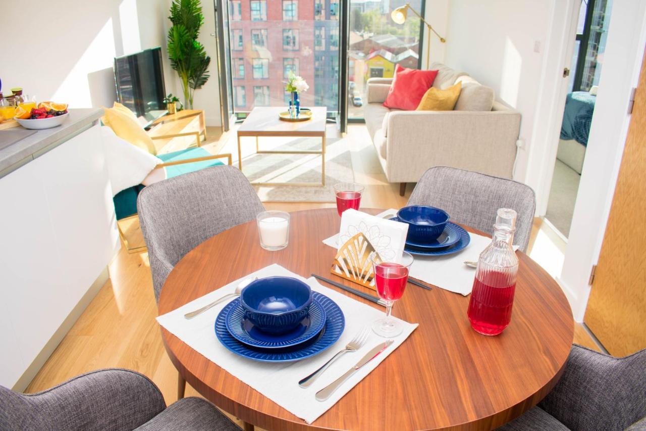 Exoticstay Apartments - Ultra Luxe Top Floor Suite - City Centre Apartment With Cube View - Smart 4K Tv With Ultrafast Wifi & Netflix 버밍엄 외부 사진