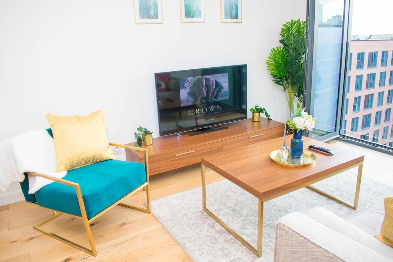 Exoticstay Apartments - Ultra Luxe Top Floor Suite - City Centre Apartment With Cube View - Smart 4K Tv With Ultrafast Wifi & Netflix 버밍엄 외부 사진