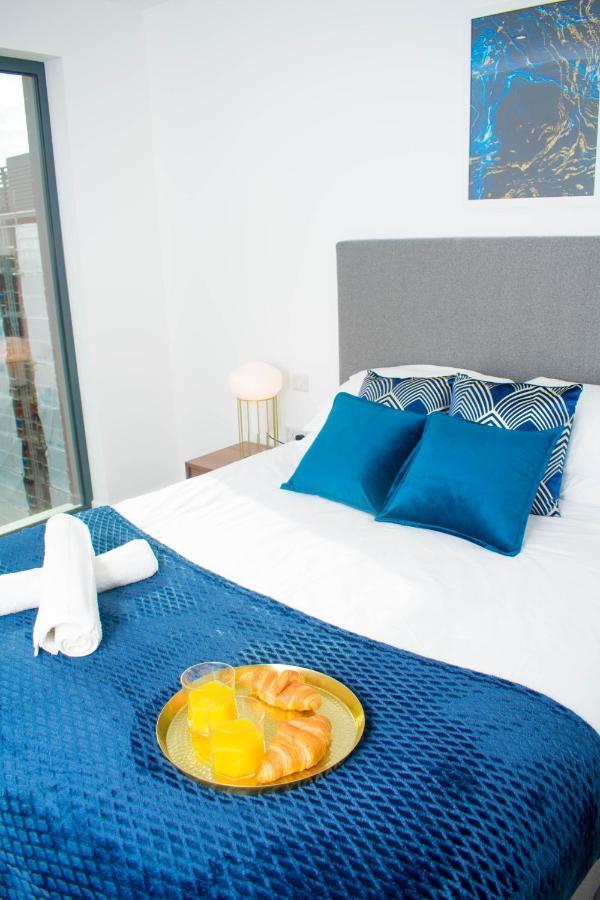 Exoticstay Apartments - Ultra Luxe Top Floor Suite - City Centre Apartment With Cube View - Smart 4K Tv With Ultrafast Wifi & Netflix 버밍엄 외부 사진